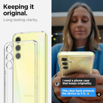 Spigen Ultra Hybrid Designed For Galaxy A55 5G Case, Crystal Clear