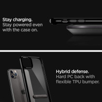 Spigen Ultra Hybrid S Designed For iphone 11 Pro Case, Jet Black
