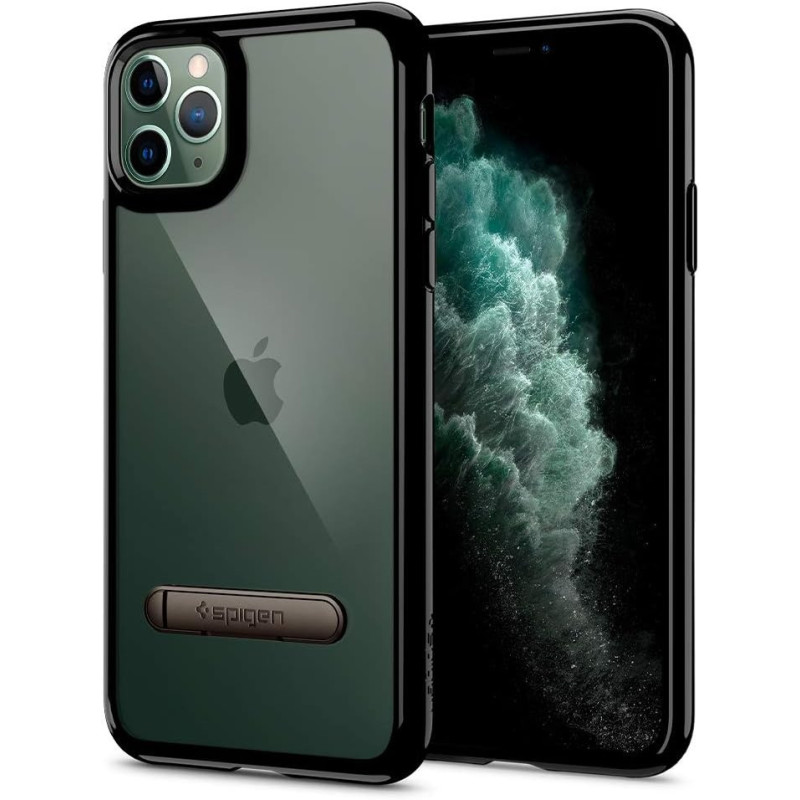 Spigen Ultra Hybrid S Designed For iphone 11 Pro Case, Jet Black