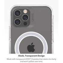 Zagg Gear4 Crystal Palace Snap Case Crystal Clear Impact Protection With Magsafe Compatibility For Apple iphone 13 Pro, Clear