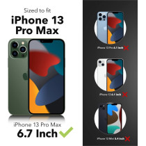 Zagg Gear4 Milan Snap Case Magsafe Compatible Clear Case With Beautiful Detailing For Apple iphone 13 Pro Max, Rose