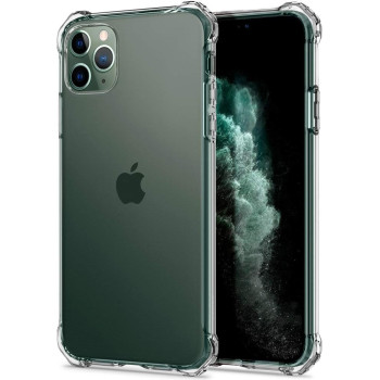 Spigen Rugged Crystal Designed For Apple iphone 11 Pro Max Case, Crystal Clear