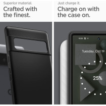 Spigen Thin Fit Designed For Google Pixel 6 Pro Case, Black