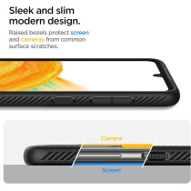 Spigen Liquid Air Armor Designed For Galaxy A33 5G Case, Matte Black