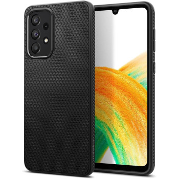 Spigen Liquid Air Armor Designed For Galaxy A33 5G Case, Matte Black