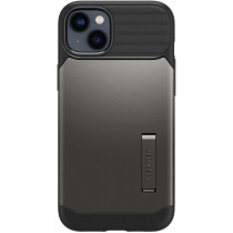 Spigen Slim Armor Designed For iphone 14 Case, Gunmetal