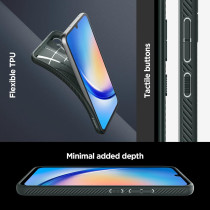 Spigen Liquid Air Designed For Galaxy A34 5G Case, Abyss Green