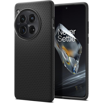 Spigen Liquid Air Designed For Oneplus 12 Case, Matte Black