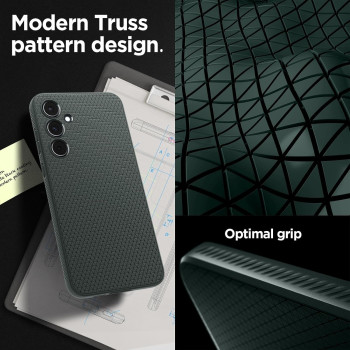 Spigen Liquid Air Armor Designed For Galaxy A55 5G Case, Abyss Green