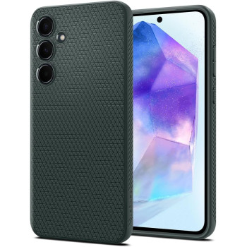 Spigen Liquid Air Armor Designed For Galaxy A55 5G Case, Abyss Green