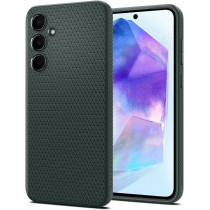 Spigen Liquid Air Armor Designed For Galaxy A55 5G Case, Abyss Green