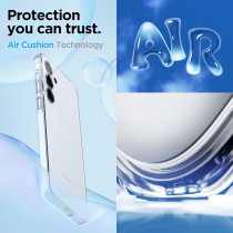 Spigen Liquid Crystal Designed For Galaxy A55 5G Case, Crystal Clear