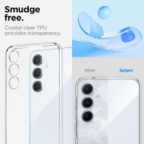 Spigen Liquid Crystal Designed For Galaxy A55 5G Case, Crystal Clear