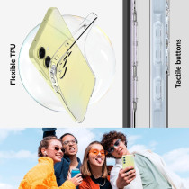 Spigen Liquid Crystal Designed For Galaxy A55 5G Case, Crystal Clear