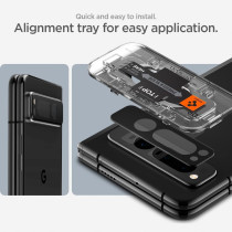 Spigen Camera Lens Screen Protector Designed For Pixel Fold, Black