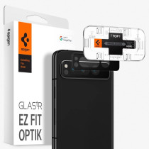 Spigen Camera Lens Screen Protector Designed For Pixel Fold, Black