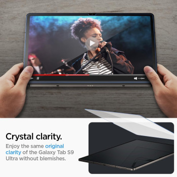 Spigen Tempered Glass Screen Protector Designed For Galaxy Tab S9 Ultra