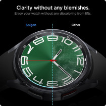 Spigen Tempered Glass Screen Protector Designed For Galaxy Watch 6 Classic