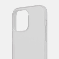 Bodyguardz Solitude For iphone 14 Pro Max Case, Wireless Charging, Comfortable Non-SlIP Grip, Directional Speaker Ports, Clear