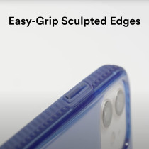 Bodyguardz Carve Phone Case For The iphone 13, Shockproof, 5G, 8 Foot Drop Protection, Classic Blue