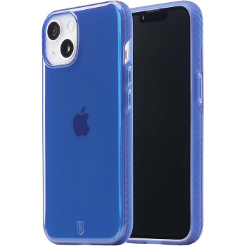 Bodyguardz Carve Phone Case For The iphone 13, Shockproof, 5G, 8 Foot Drop Protection, Classic Blue