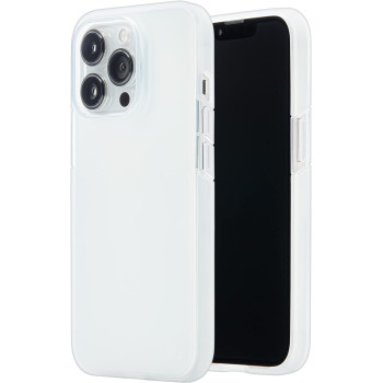Bodyguardz Solitude Minimalist Phone Case For The iphone 13 Pro, No-SlIP GrIP, Shockproof, 5G, Clear