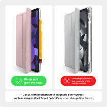 Elago Classic Pencil Case Compatible With Apple Pencil 2Nd Generation Cover Sleeve, Classic Design, Compatible With Magnetic Charging And Double Tap, White