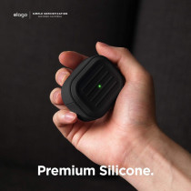 Elago Armor Case Designed For Apple Airpods Pro Case, Tough Drop Protection, Shock Resistant, Made From Durable Silicone, Black