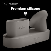Elago MS Charging Station 2 Compatible With iphone 15, iphone 14, Magsafe Charger, iphone 13, iphone 12, Airpods Pro 2, Airpods Pro, And All Apple Watch Series, Stone