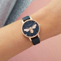 Olivia Burton Fitness Watch, Black Dial, Ob16Fb13, Strap