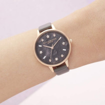 Olivia Burton Celestial Analog Gray Dial Womens Watch, Ob16Gd55