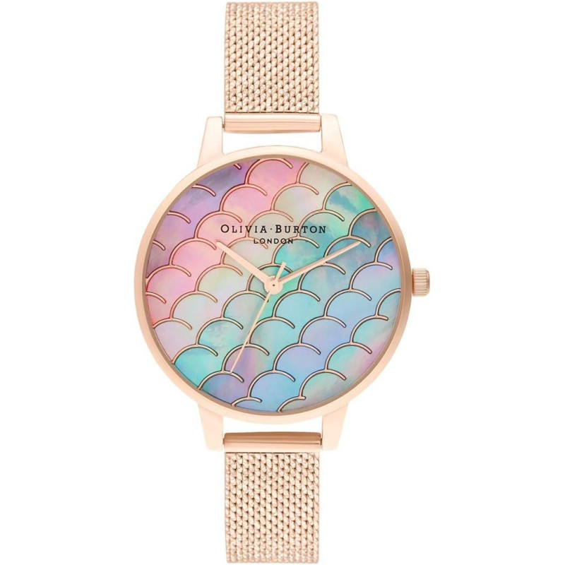 Olivia Burton Womens Watch, Bracelet Type, Golden, Ob16Us45