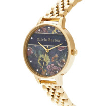 Olivia Burton Womens Versty Pale Gold Bracelet, 1.3 Inch, 34 Mm, Yellow Gold, Ob16Vs01