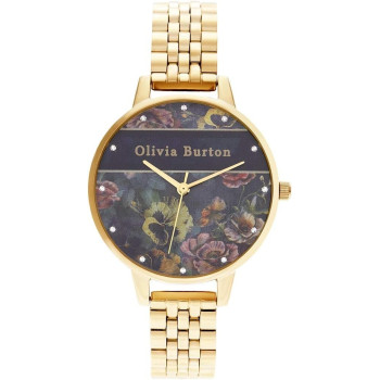 Olivia Burton Womens Versty Pale Gold Bracelet, 1.3 Inch, 34 Mm, Yellow Gold, Ob16Vs01