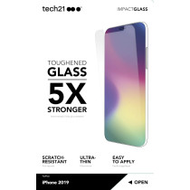 Tech21 Scratch And Finger Print Resistant Impact Glass For Iphone 11 Pro, T21-7222, Clear