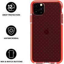 Tech21 Evo Check Phone Case For Apple Iphone 11 Pro With 12 Ft. Drop Protection, Coral, T21-7229