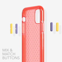 Tech21 Evo Check Phone Case For Apple Iphone 11 Pro With 12 Ft. Drop Protection, Coral, T21-7229