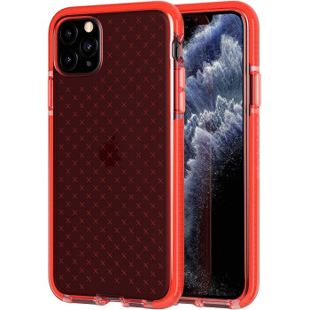 Tech21 Evo Check Phone Case For Apple Iphone 11 Pro With 12 Ft. Drop Protection, Coral, T21-7229