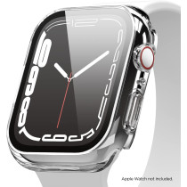 Elago Compatible With Apple Watch Series 9, 8, 7 Screen Protector, Clear Shield, Compatible With Iwatch 45Mm/41Mm, Full Protection, Full Access, Charge Directly, Clear, Eaw7-41Cl-Cl