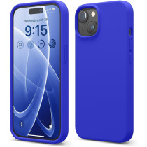 Elago Compatible With Iphone 15 Case, Liquid Silicone Case, Full Body Protective Cover, Shockproof, Slim Phone Case, 6.1 Inch, Cobalt Blue, Es15Sc61-Cbl