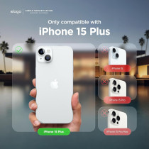 Elago Compatible With Iphone 15 Plus Case, Liquid Silicone Case, Full Body Protective Cover, Shockproof, Slim Phone Case, 6.7 Inch, Black, Es15Sc67-Bk