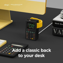 Elago W8 Charger Stand Compatible With Apple Watch Series, 9/8/7/6/5/4/3/2/1/Se, 45Mm, 44Mm, 42Mm, 41Mm, 40Mm, 38Mm, Nightstand Mode, Black, Est-Wt8-Bk
