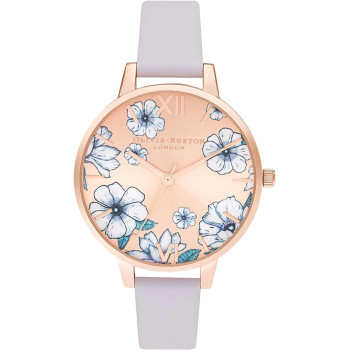 Olivia Burton Ob16An Womens Groovy Blooms Sunray, 1.3 Inch, 34 Mm