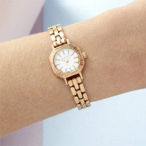 Olivia Burton OB Watch Womens, White Dial Ionic Plated Pale Rose Gold Steel, OB16Cc50, Rose Gold, Bracelet