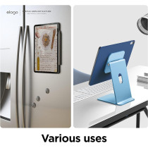 Elago Case For iPad Air 10.9 5th, 4th, iPad Pro 1st Generation 2018 And Air 11 M2-iPad Case With Magnetic Attachment To Metal, Compatible With Apple Pencil And Elago’s Pencil Case, Blue, EPADA109-5-MFLO-BL