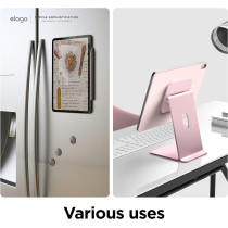 Elago Case For iPad Air 10.9 5th, 4th, iPad Pro 1st Generation 2018 And Air 11 M2- iPad Case With Magnetic Attachment To Metal, Compatible With Apple Pencil And Elago’s Pencil Case, Sand Pink, EPADA109-5-MFLO-SPK