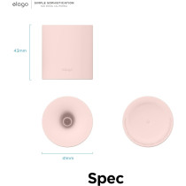 Elago Pencil Stand Compatible With Apple Pencil Pro, Apple Pencil 1st And 2nd Generation And Apple Pencil USB-C And Any Tablet Stylus With Or Without Pencil Case Or Sleeve, Lovely Pink, ‎EST-APEN-LPK