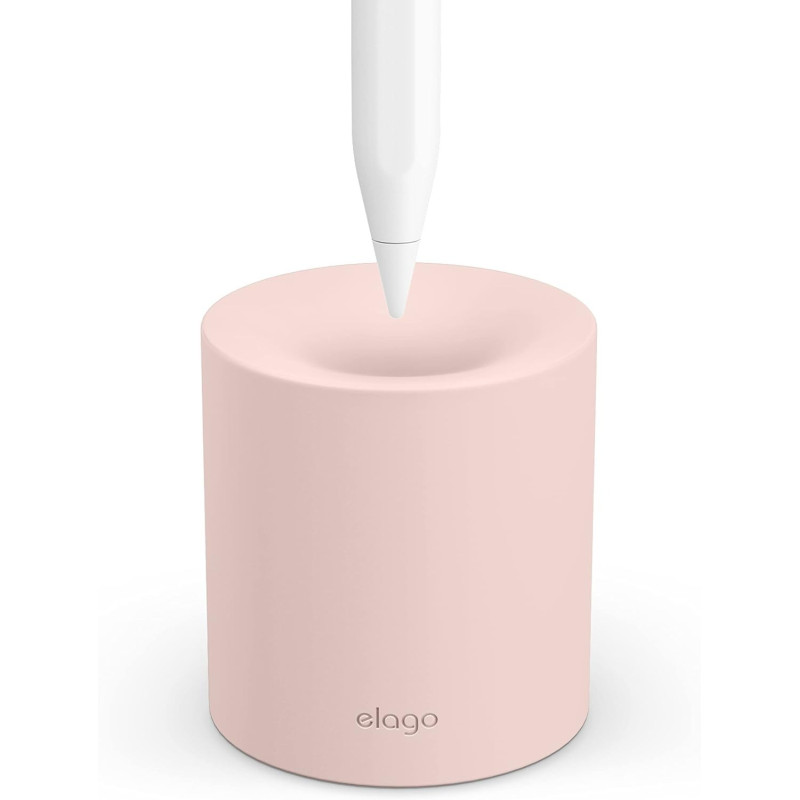 Elago Pencil Stand Compatible With Apple Pencil Pro, Apple Pencil 1st And 2nd Generation And Apple Pencil USB-C And Any Tablet Stylus With Or Without Pencil Case Or Sleeve, Lovely Pink, EST-APEN-LPK