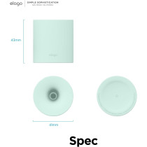 Elago Pencil Stand Compatible With Apple Pencil Pro Apple Pencil 1st And 2nd Generation And Apple Pencil USB-C And Any Tablet Stylus With Or Without Pencil Case Or Sleeve, Mint, EST-APEN-MT