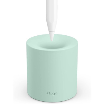 Elago Pencil Stand Compatible With Apple Pencil Pro Apple Pencil 1st And 2nd Generation And Apple Pencil USB-C And Any Tablet Stylus With Or Without Pencil Case Or Sleeve, Mint, EST-APEN-MT